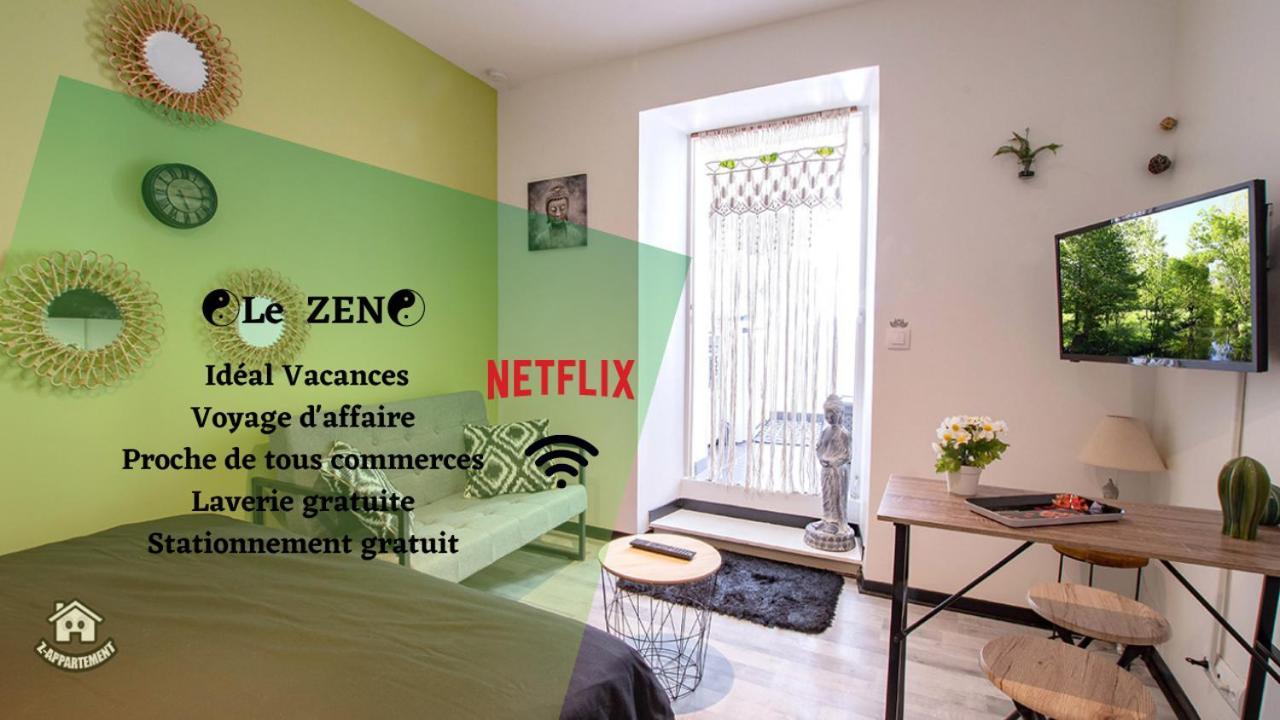 Le Zen - Centre Ville- Wifi- Parking Ньор Экстерьер фото